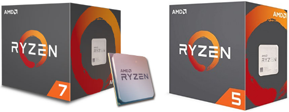 AMD Ryzen 5, Ryzen 7